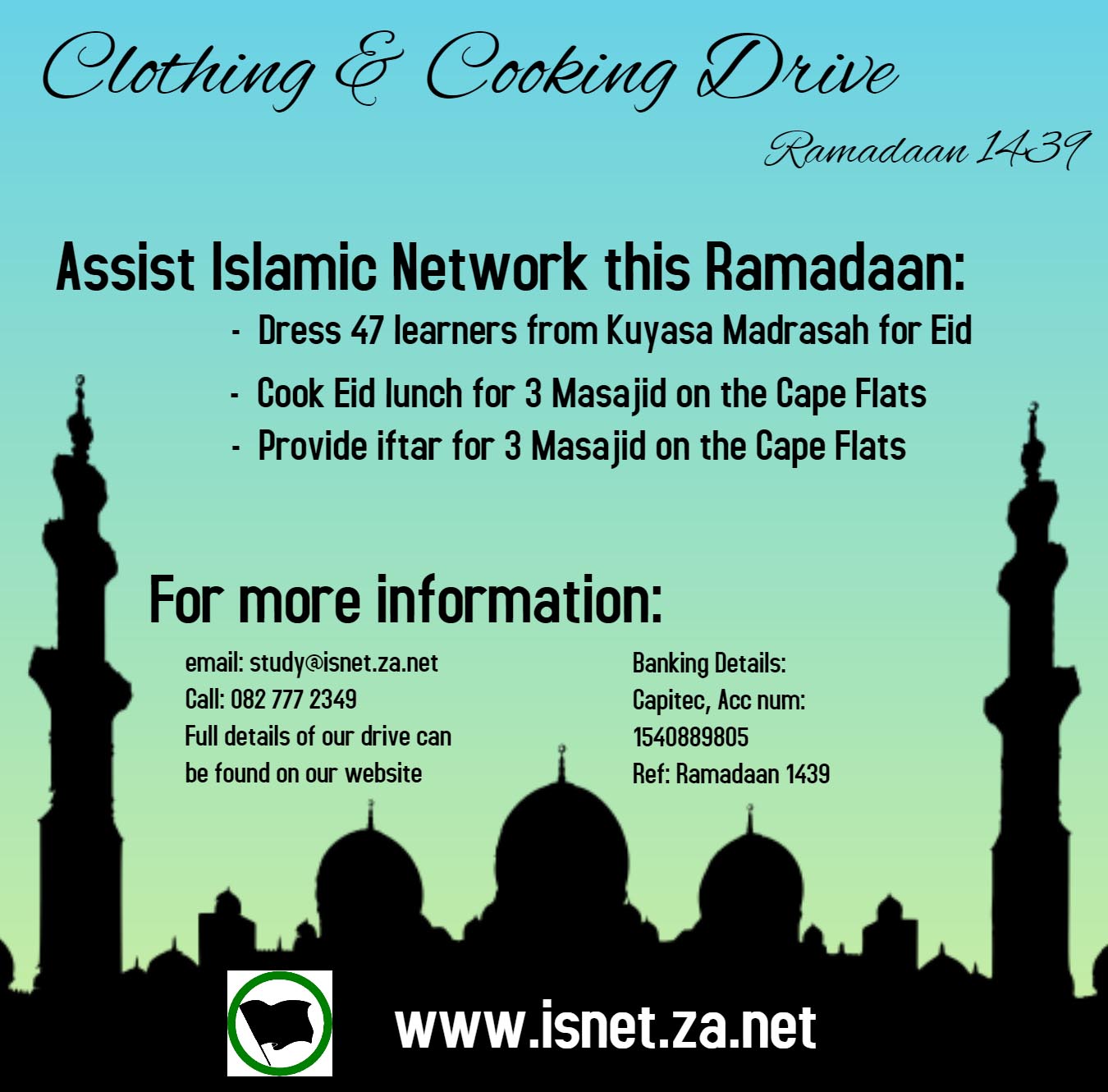 Ramadaan Appeal 1439 (2018)